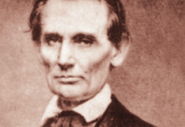 picture of abraham Lincoln from is lawyer days 